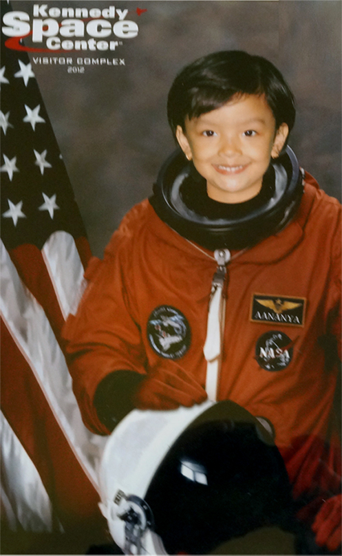 Student at Kennedy Space Center